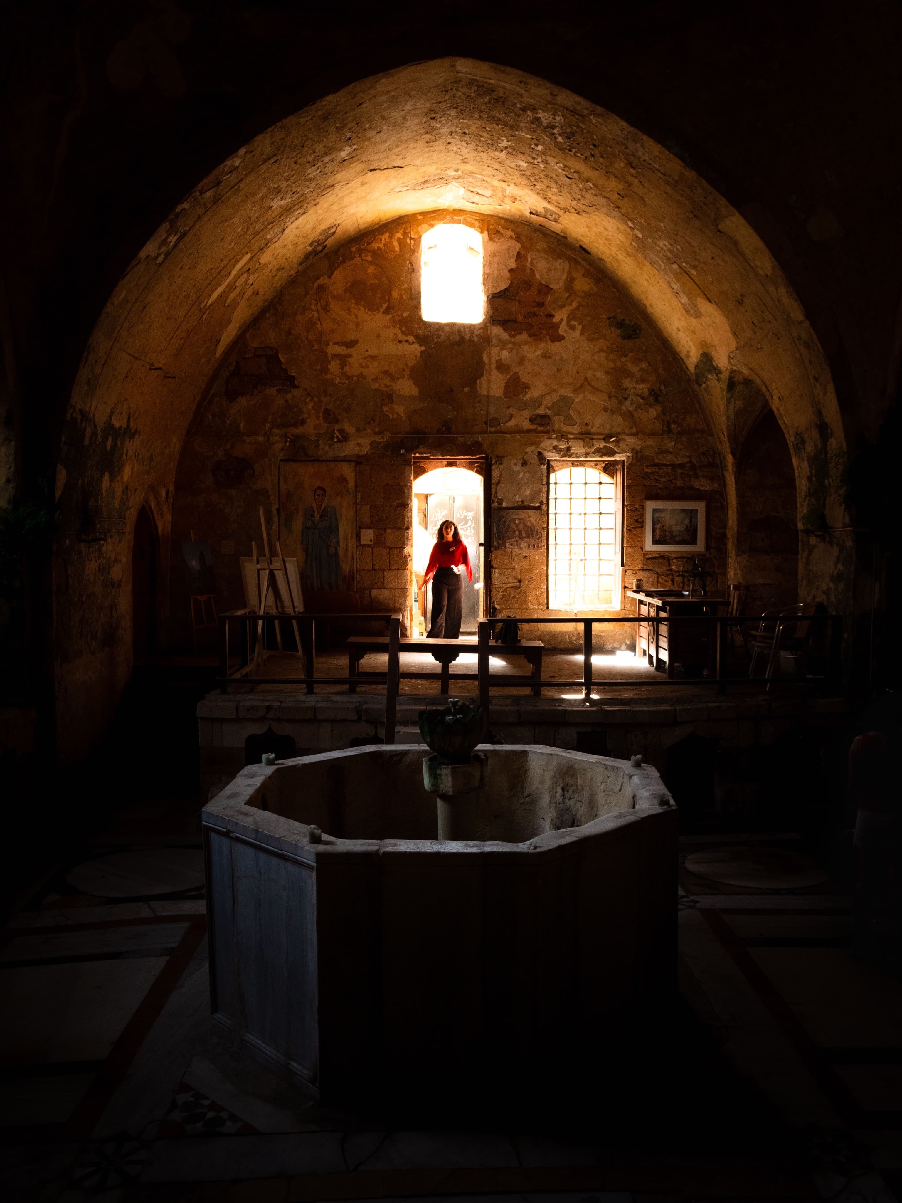 A preserved heritage interior